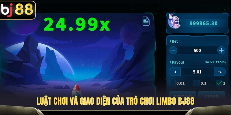Limbo BJ88 – Trò Chơi Nhân Hệ Số Cho Người Thích Tốc Độ 3 Luật lệ và cách bố trí giao diện Limbo BJ88